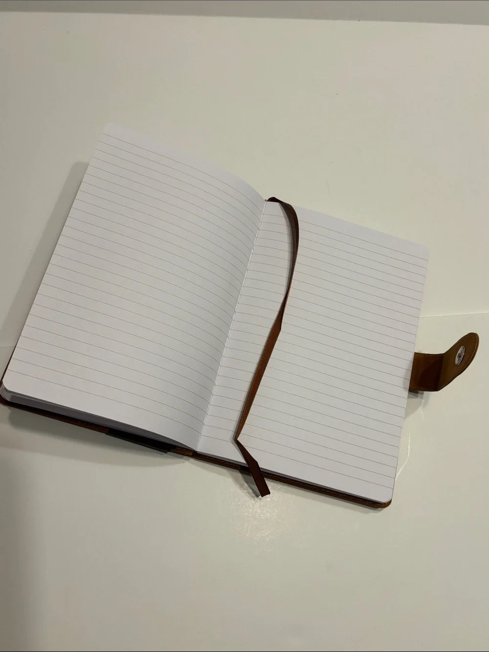 Greatworks Tan Padded Leatherette Journal